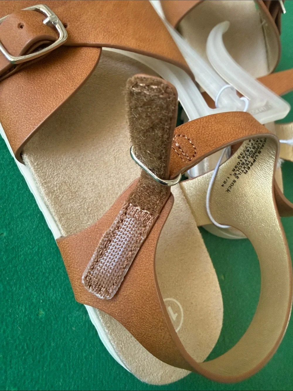 Kids Tan Sandals - Size 12